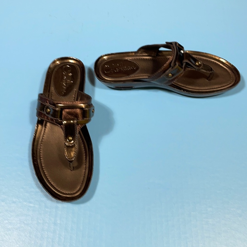 Cole Haan Nike Air Leather Sandals Shoes 6.5
